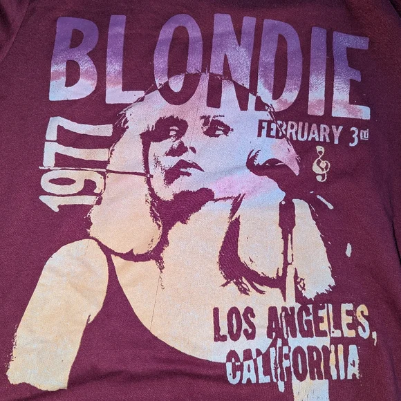 Vintage Style Women's XXL Blondie Graphic Print Crewneck Sweatshirt - Picture 2 of 4